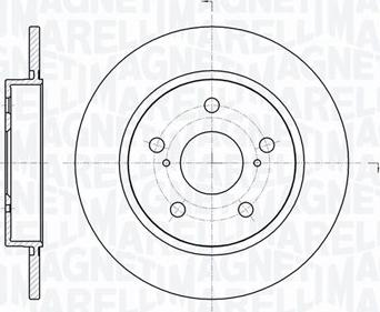 Magneti Marelli 361302040355 - Əyləc Diski furqanavto.az