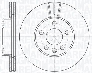 Magneti Marelli 361302040368 - Əyləc Diski furqanavto.az