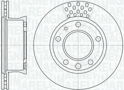 Magneti Marelli 361302040384 - Əyləc Diski furqanavto.az