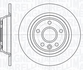 Magneti Marelli 361302040337 - Əyləc Diski furqanavto.az