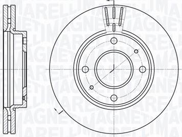 Magneti Marelli 361302040294 - Əyləc Diski furqanavto.az