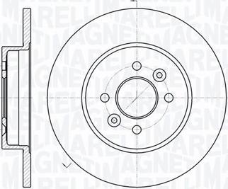 Magneti Marelli 361302040293 - Əyləc Diski furqanavto.az