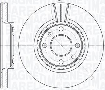 Magneti Marelli 361302040240 - Əyləc Diski furqanavto.az