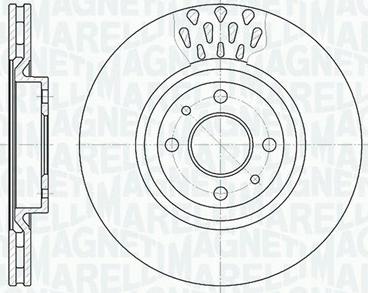 FIAT 0006001073196 - Əyləc Diski furqanavto.az