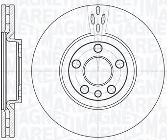 Magneti Marelli 361302040200 - Əyləc Diski furqanavto.az