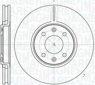 Magneti Marelli 361302040202 - Əyləc Diski furqanavto.az