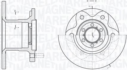 Magneti Marelli 361302040219 - Əyləc Diski furqanavto.az