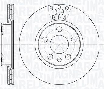 Magneti Marelli 361302040232 - Əyləc Diski furqanavto.az