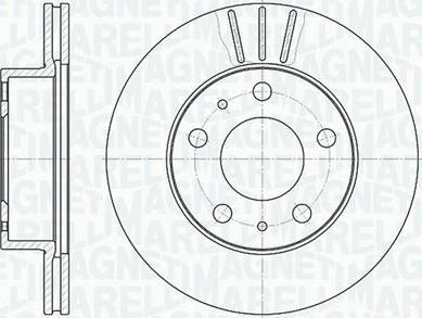 Magneti Marelli 361302040228 - Əyləc Diski furqanavto.az