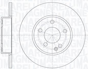 Magneti Marelli 361302040277 - Əyləc Diski furqanavto.az