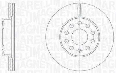 Magneti Marelli 361302040797 - Əyləc Diski furqanavto.az