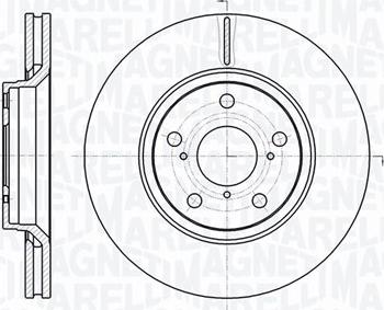 Magneti Marelli 361302040745 - Əyləc Diski furqanavto.az