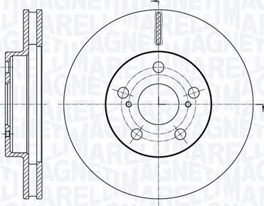Magneti Marelli 361302040763 - Əyləc Diski furqanavto.az