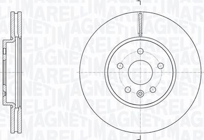 Magneti Marelli 361302040784 - Əyləc Diski furqanavto.az