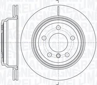 Magneti Marelli 361302040780 - Əyləc Diski furqanavto.az