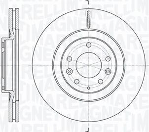 Magneti Marelli 361302040783 - Əyləc Diski furqanavto.az