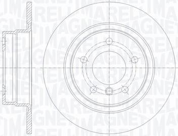 Magneti Marelli 361302040720 - Əyləc Diski furqanavto.az