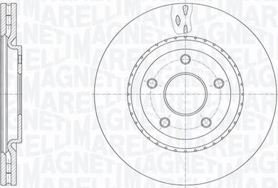 Magneti Marelli 361302040779 - Əyləc Diski furqanavto.az