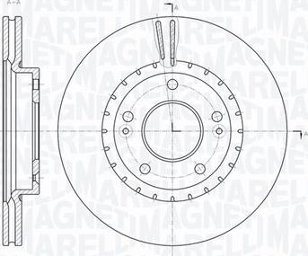 Magneti Marelli 361302040771 - Əyləc Diski furqanavto.az