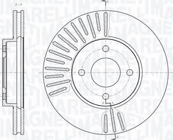 Magneti Marelli 361302040772 - Əyləc Diski furqanavto.az