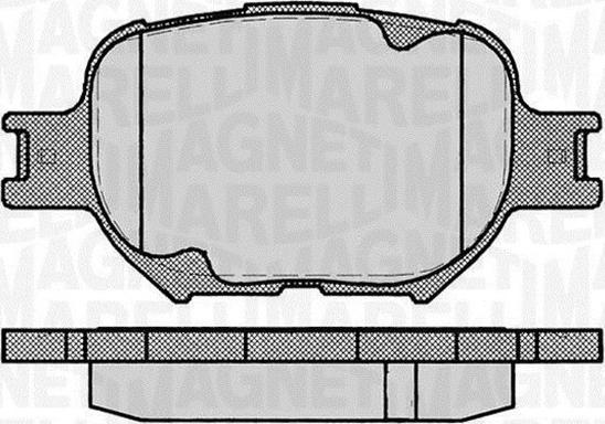 Wagner QC817 - Əyləc altlığı dəsti, əyləc diski furqanavto.az