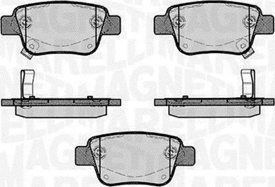 Magneti Marelli 363916060403 - Əyləc altlığı dəsti, əyləc diski furqanavto.az