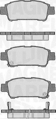 Magneti Marelli 363916060598 - Əyləc altlığı dəsti, əyləc diski furqanavto.az