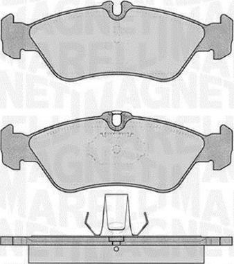 Magneti Marelli 363916060505 - Əyləc altlığı dəsti, əyləc diski furqanavto.az