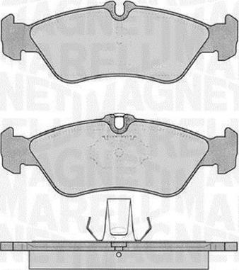 Magneti Marelli 363916060506 - Əyləc altlığı dəsti, əyləc diski furqanavto.az