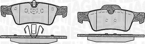 Magneti Marelli 363916060640 - Əyləc altlığı dəsti, əyləc diski furqanavto.az