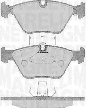 Magneti Marelli 363916060159 - Əyləc altlığı dəsti, əyləc diski furqanavto.az