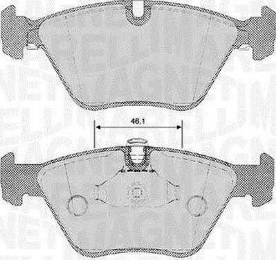 Magneti Marelli 363916060153 - Əyləc altlığı dəsti, əyləc diski furqanavto.az