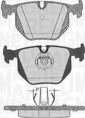 Magneti Marelli 363916060152 - Əyləc altlığı dəsti, əyləc diski furqanavto.az