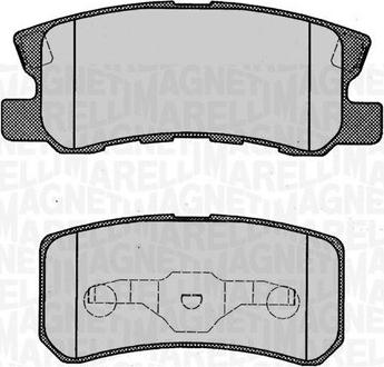 Magneti Marelli 363916060340 - Əyləc altlığı dəsti, əyləc diski www.furqanavto.az