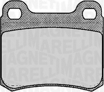 Magneti Marelli 363916060306 - Əyləc altlığı dəsti, əyləc diski www.furqanavto.az