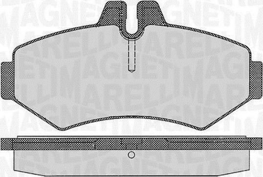 Magneti Marelli 363916060319 - Əyləc altlığı dəsti, əyləc diski furqanavto.az