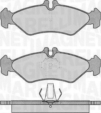 Magneti Marelli 363916060322 - Əyləc altlığı dəsti, əyləc diski furqanavto.az