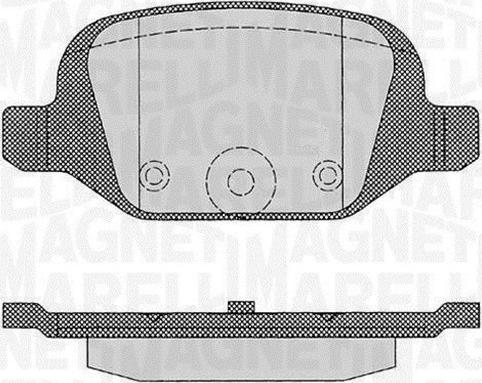 Magneti Marelli 363916060216 - Əyləc altlığı dəsti, əyləc diski furqanavto.az