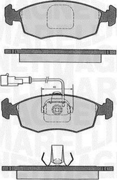 Magneti Marelli 363916060232 - Əyləc altlığı dəsti, əyləc diski furqanavto.az