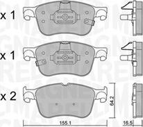 Magneti Marelli 363916061216 - Əyləc altlığı dəsti, əyləc diski furqanavto.az