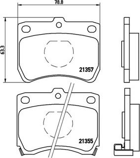 IAP QUALITY PARTS 704-21030X - Əyləc altlığı dəsti, əyləc diski furqanavto.az