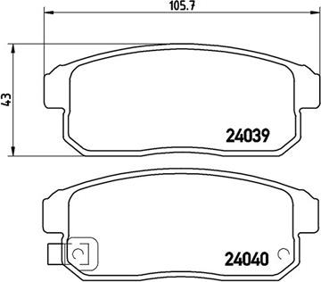 Magneti Marelli 363700449035 - Əyləc altlığı dəsti, əyləc diski furqanavto.az