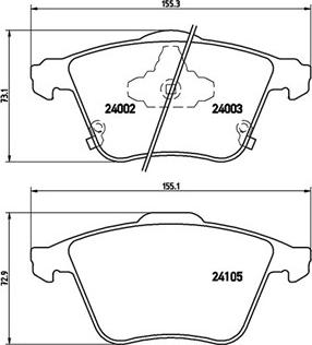 Magneti Marelli 363700449038 - Əyləc altlığı dəsti, əyləc diski furqanavto.az