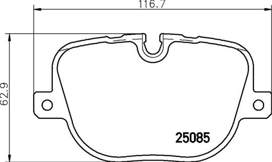 Magneti Marelli 363700444025 - Əyləc altlığı dəsti, əyləc diski www.furqanavto.az