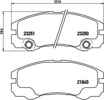 Magneti Marelli 363700459033 - Əyləc altlığı dəsti, əyləc diski furqanavto.az