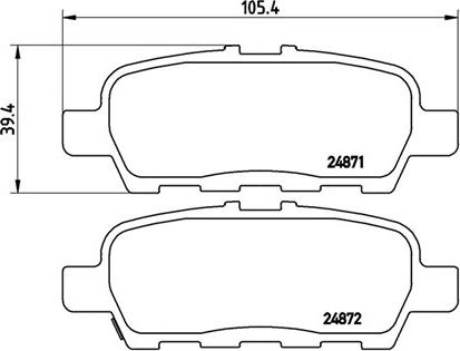 Magneti Marelli 363700456068 - Əyləc altlığı dəsti, əyləc diski furqanavto.az