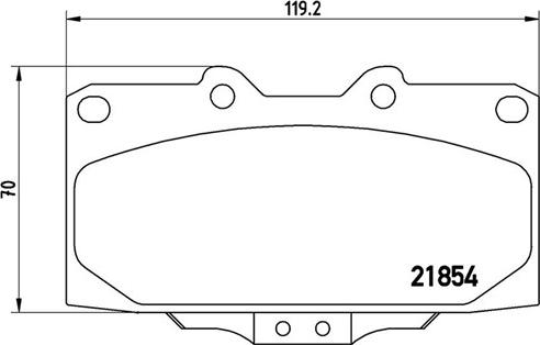 Magneti Marelli 363700456034 - Əyləc altlığı dəsti, əyləc diski furqanavto.az