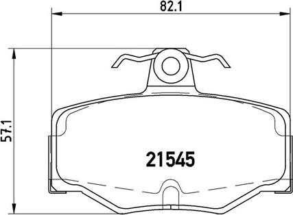 Magneti Marelli 363700456024 - Əyləc altlığı dəsti, əyləc diski furqanavto.az