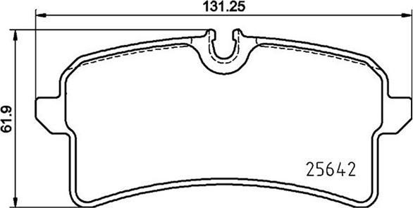 Valeo 670262 - Əyləc altlığı dəsti, əyləc diski furqanavto.az