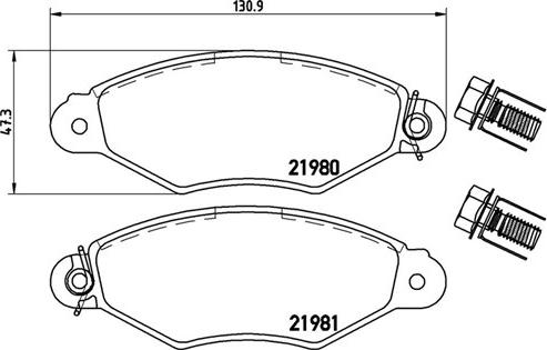 Magneti Marelli 363700461098 - Əyləc altlığı dəsti, əyləc diski furqanavto.az